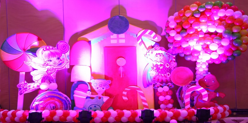 birthday photo shot area